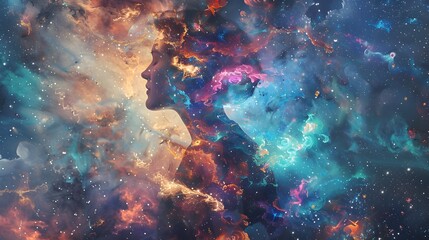 Obraz premium Cosmic Woman.