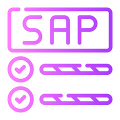 sap gradient icon