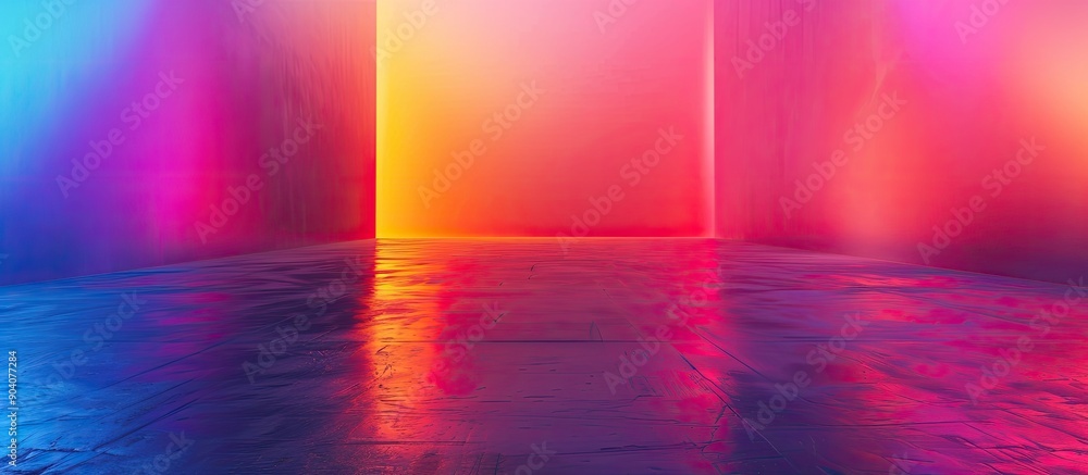 Aufkleber vibrant backdrop with copy space image