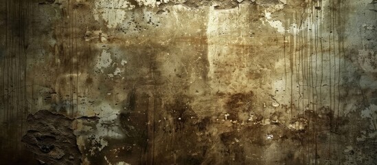 Fototapeta premium Textured grungy wall with stains suitable for a copy space image