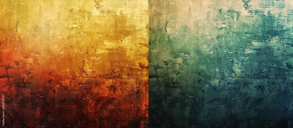 Poster various hues and textures create diverse emotions in the copy space image