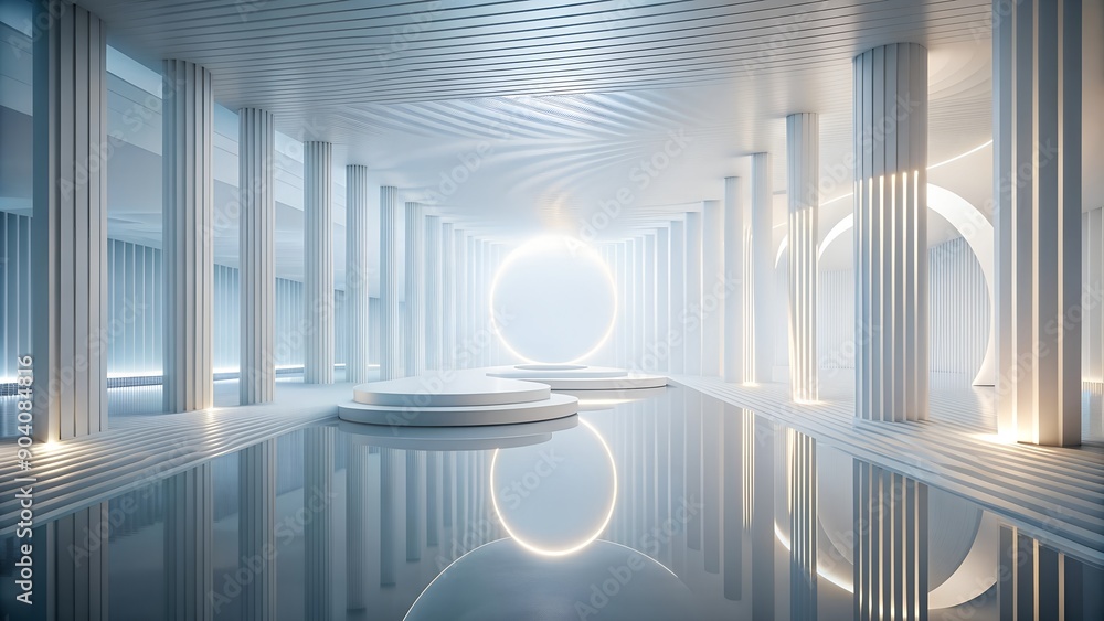 Poster abstract architecture background