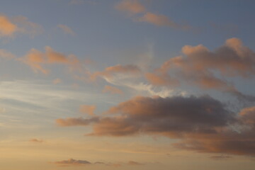 Obraz premium dramatic sunset clouds