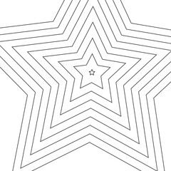 abstract new star ert pattern design.