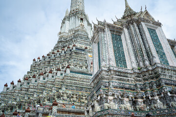 Wat Arun Temple in Bangkok City, Thailand.