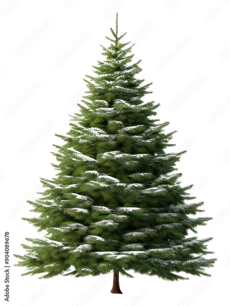 Sticker png christmas tree plant white.