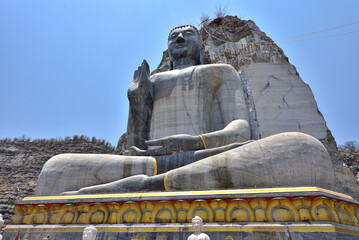 Wat Khao Tham Thiam is the most famous landmark in Suphan Buri, Thailand  © Herotozero