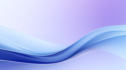 Blue and purple wave flowing minimalist background