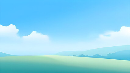 Fototapeta premium backdrop with blue sky