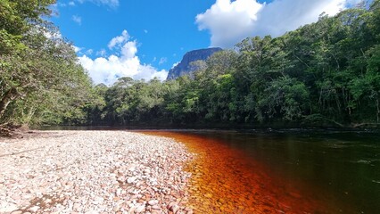 Venezuela perfect landscape waterfall beach