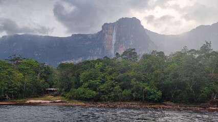 Venezuela perfect landscape waterfall beach