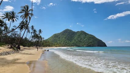 Venezuela perfect landscape waterfall beach