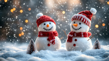 Fototapeta premium Christmas Backgrounds 