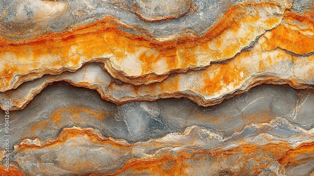 Poster stone texture with polished surfaces and intricate patterns