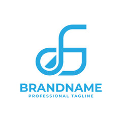 Letter S Droplet Logo, suitable for any business with S initial related to liquid