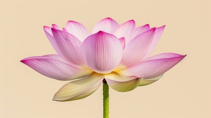 Fototapeta premium A single lotus flower