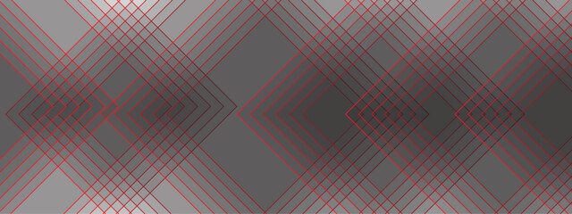 3D black geometric abstract background overlap layer on dark space with diagonal lines. Colorful background pattern blur light. Vector futuristic architecture concept with digital geometric lines