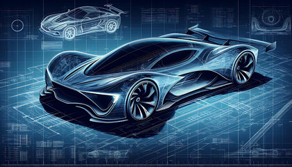 Prototype concept car