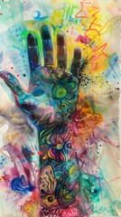 Fototapeta premium Abstract Colorful Brown Powder Explosion on White Background. Dynamic Multicolored Smoke Swirls for Creative Advertising and Marketing Concepts. Soft Dust Cloud Burst with Ample Copyspace. AI-Generat