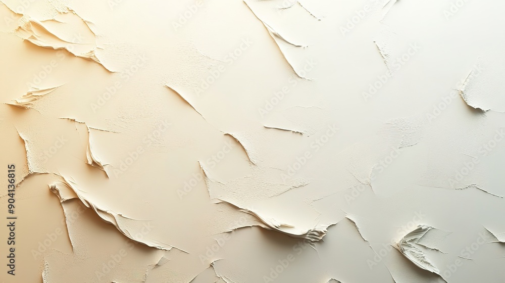 Poster white gradient background transitioning from
