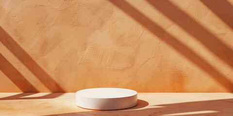 wooden table , kitchen and plate with beautiful wall in back ground , interior design wallpaper