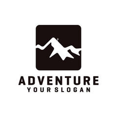 mountain silhouette design for adventure