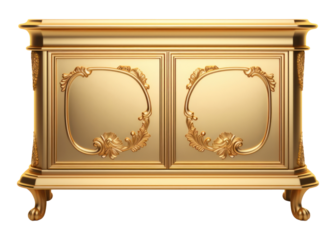 PNG Sideboard furniture cabinet gold.