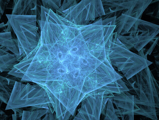 Imaginatory fractal abstract background Image