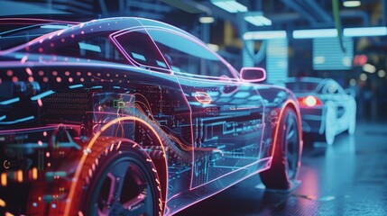 Advanced repair tools for cars include automated systems with integrated AI, designed to analyze and address vehicle issues with precision and speed