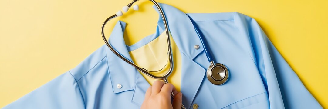 Doctor's lab coat Doctor Image