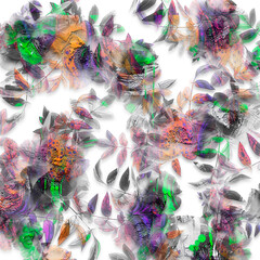 Abstract Interiors Decorative 3d Grunge texture Wallpaper design background