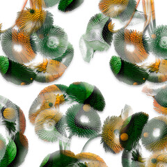 Abstract Interiors Decorative 3d Grunge texture Wallpaper design background