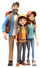 PNG Footwear cartoon family travel.