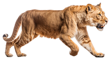 Obraz premium PNG Liger wildlife mammal animal.