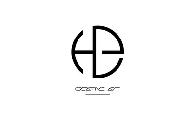 HG, GH, H, G abstract letters logo monogram