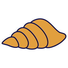 illustration of seashell