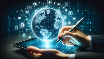 A Holographic Vision of Binary Code and Its Impact on Global Connectivity