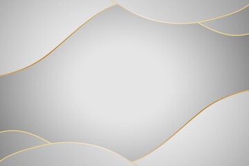 Abstract background with gold lines on a grey gradient.