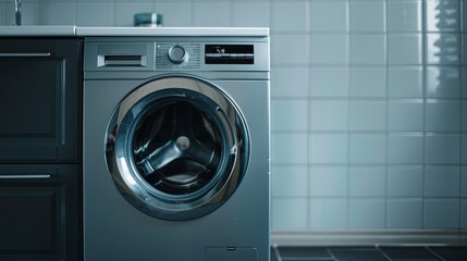 Washing machine, sharp and realistic