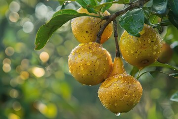 Aegle marmelos is a tree native to Indian subcontinent and Southeast Asia known as bael or Bengal quince