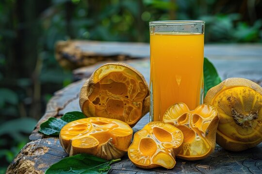 Bael fruit juice is a healthy drink with medicinal properties