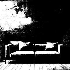 Black and Grey Anthracite Stone Concrete Texture Background