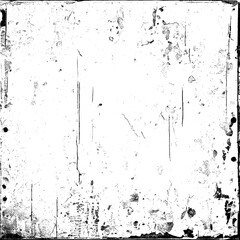 Distressed Grunge Pattern black and white