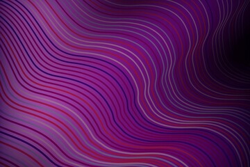 Abstract purple background with wavy lines.