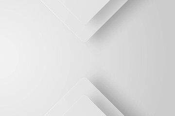 Minimalist white background with subtle geometric shapes.