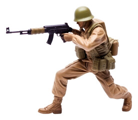 Fototapeta premium PNG Soldier weapon helmet adult.