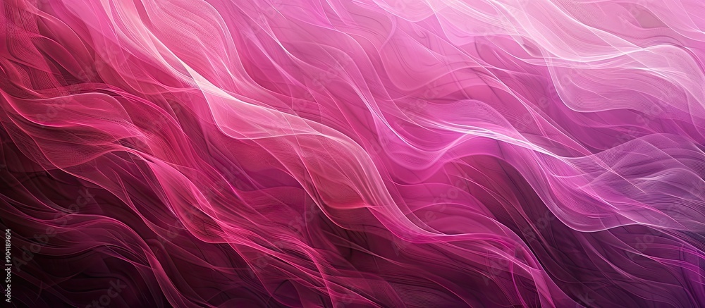 Poster abstract background with a gradient effect in grainy dark pink creating a noise texture akin to a co