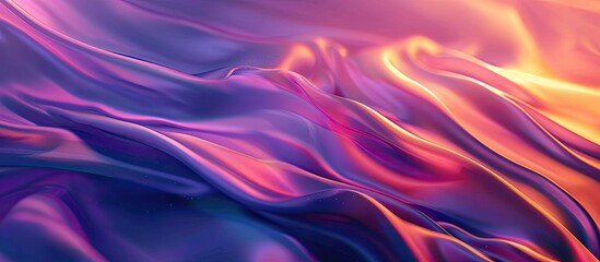 Obraz premium Blurry gradient background designed for product UI with available copy space image