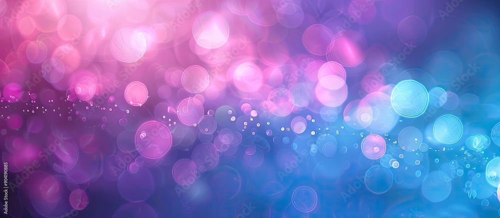 Aufkleber soft textured ultraviolet neon background with defocused color glow and a blur of fluorescent blue a