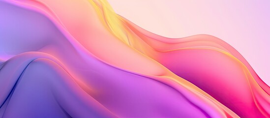Fototapeta premium A contemporary gradient background created for product design user interface with ample copy space image